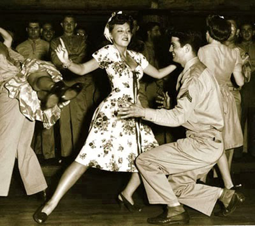 1940s dancers lindy swing 