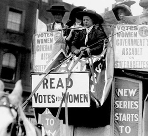 Womens Suffrage Horse And Tram